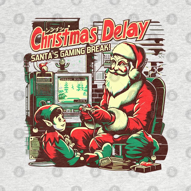 Christmas Delay, Santa's Gaming Break! by Lima's